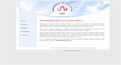 Desktop Screenshot of nemesysco.co.za